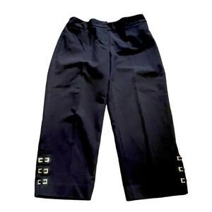 Rafaella Black Ankle Pants Sz 6